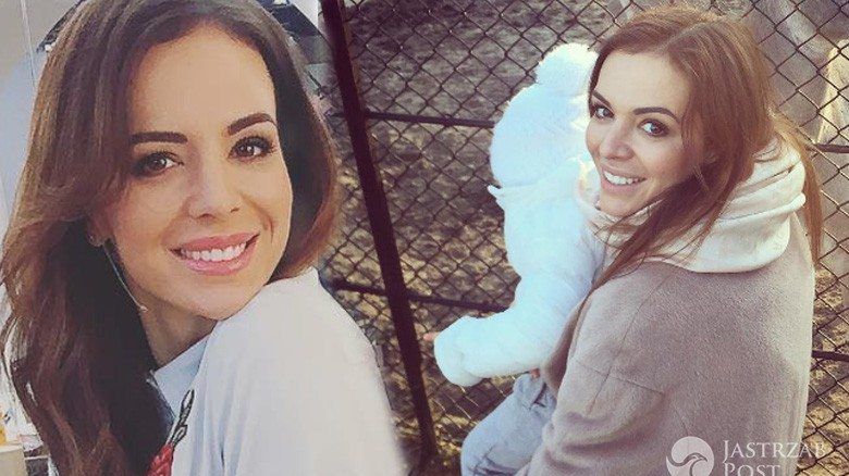 Anna Wendzikowska z córką Kornelią w zoo