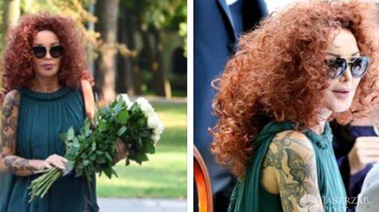 Ewa Minge na ślubie Małgorzaty Rozenek i Radosława Majdana