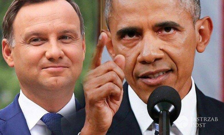 Andrzej Duda i Barack Obama