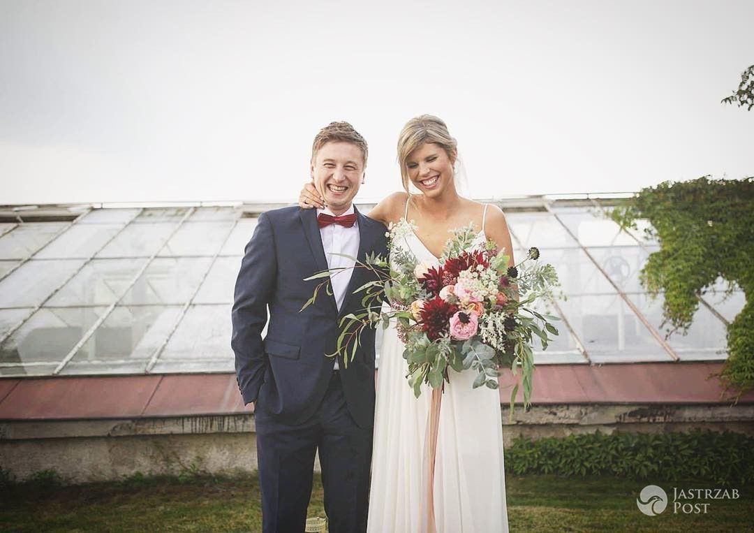 Grzegorz Łapanowski i Magdalena Święciaszek wzięli ślub