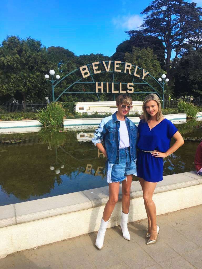 Kasia Sokołowska i Joanna Krupa w Beverly Hills