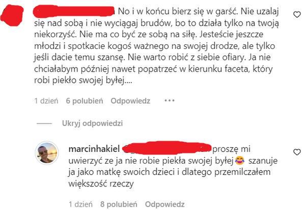 Marcin Hakiel ujawnia nowe informacje ws. rozstania z Kasią Cichopek