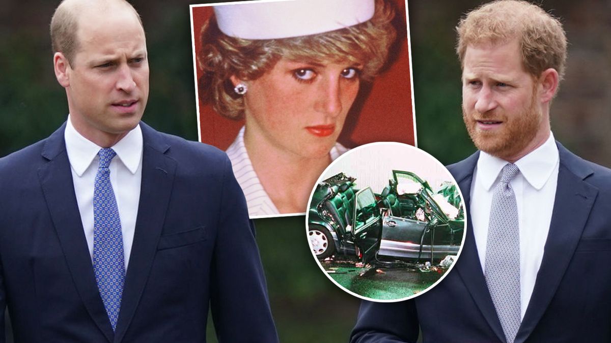 William, Harry, Diana