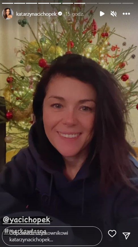 Kasia Cichopek bez grama makijażu