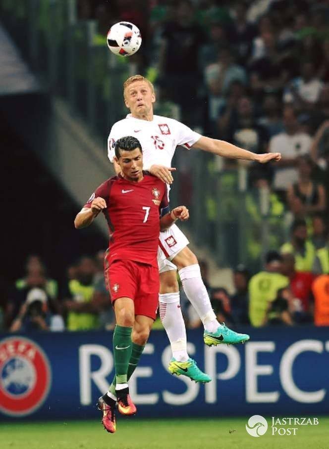 Cristiano Ronaldo przed karnymi w meczu z Polską