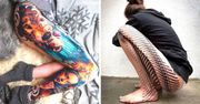 23 tatuaże zlokalizowane na nogach, które odbierają mowę. Zrobili je prawdziwi mistrzowie w swoim fachu