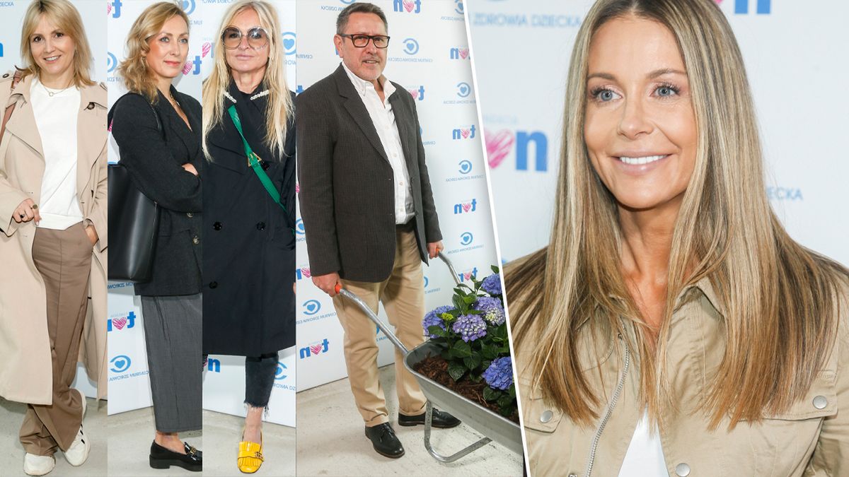 Gwiazdy na imprezie Fundacji TVN