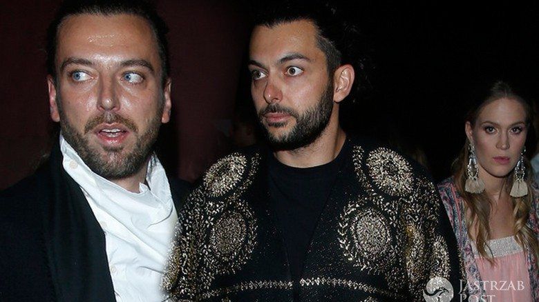 Kamil Haidar i Emil Haidar na pokazie kolekcji marki Bizuu 2017