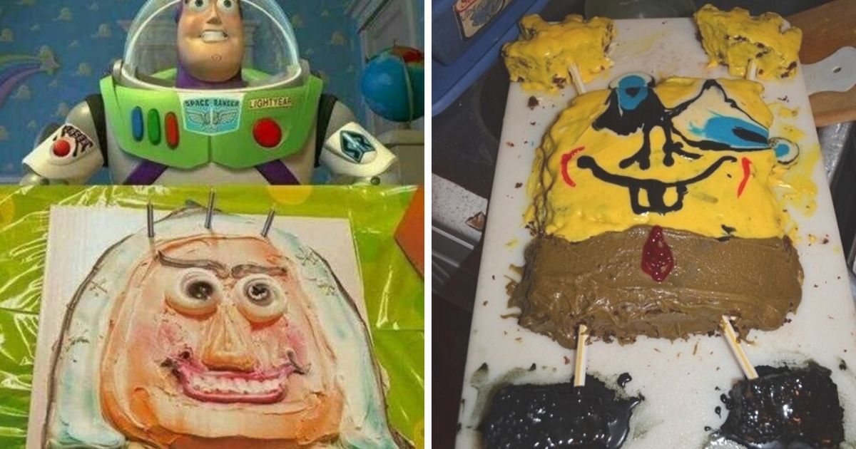 19 najgorszych tortów, jakie powstały. Prawdziwe urodzinowe koszmary!
