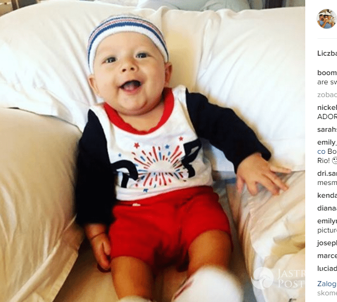 Syn Michaela Phelpsa na Instagramie