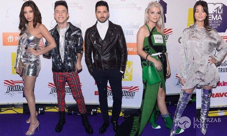 Gwiazdy na MTV EMA 2017: Julia Wieniawa, Margaret, Honorata Skarbek, Dawid Kwiatkowski, Rafał Maślak