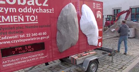 Mobilne płuca ruszyły w Polskę. Unaocznią mieszkańcom miast, czym oddychają