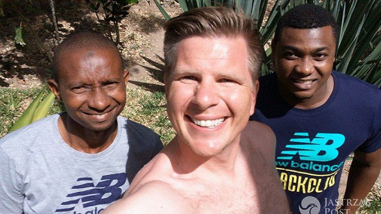 Filip Chajzer sprzedaje buty New Balance