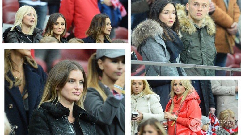 Gwiazdy i polskie WAGS na meczu Polska-Armenia