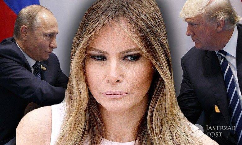 Melania Trump próbowała przerwać spotkanie