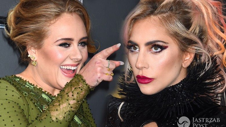 Lady Gaga i Adele na imprezie po Grammy 2017