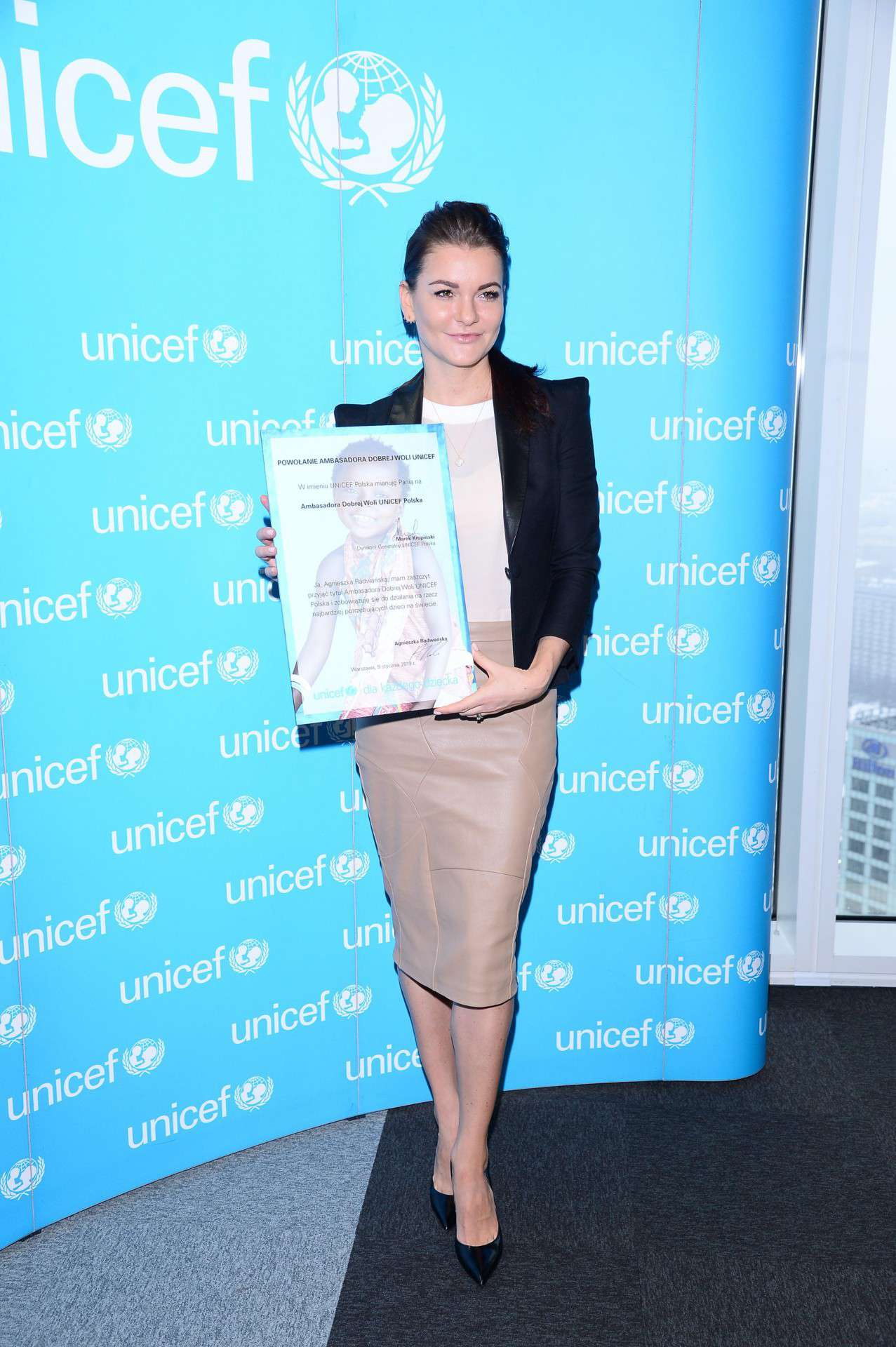 Agnieszka Radwańska została nową Ambasador Dobrej Woli UNICEF Polska