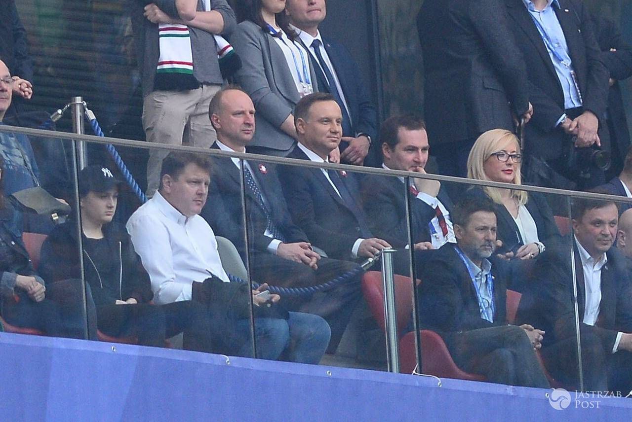 Andrzej Duda - finał Pucharu Polski (fot. Ons)