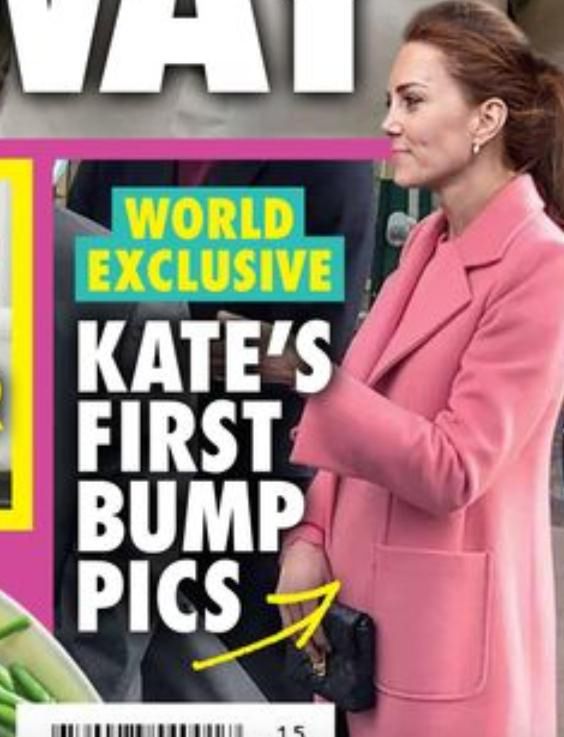 Księżna Kate z zaokrąglonym brzuszkiem na okładce New Idea