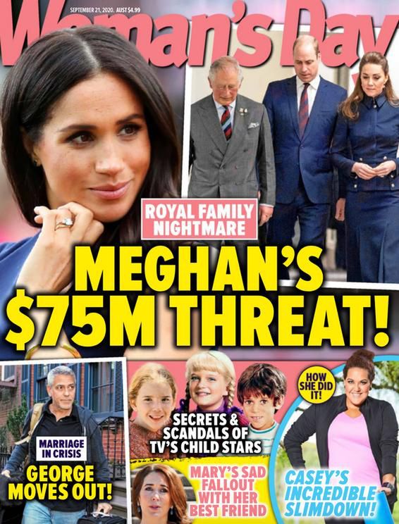 Meghan Markle grozi rodzinie królewskiej