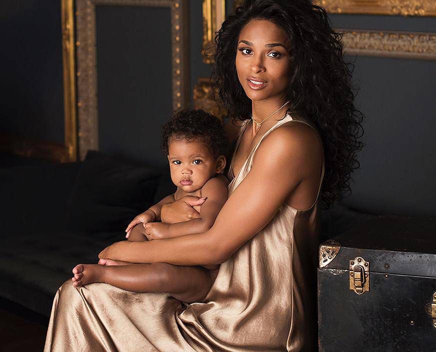 Ciara i Sienna Princess Willson w sesji dla People