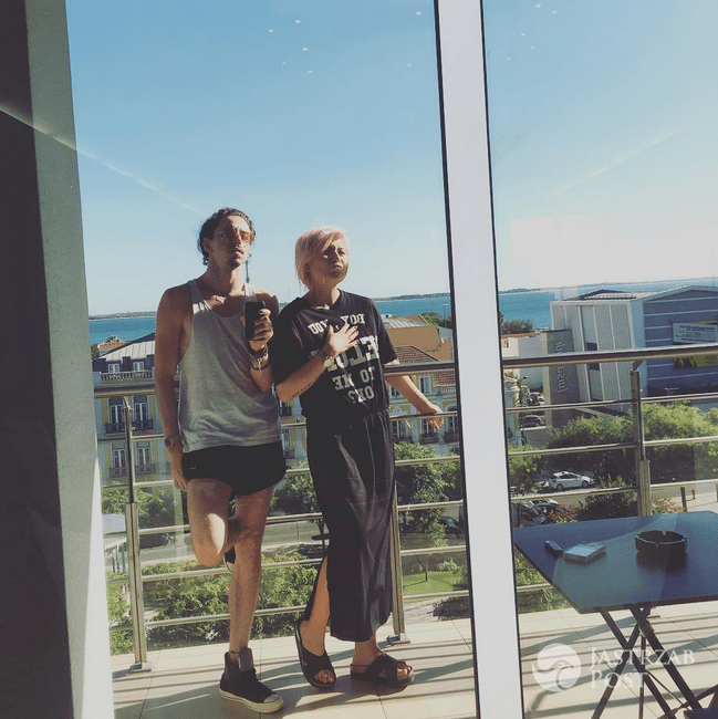 Michał Szpak i Justyna Bulińska w Portugalii