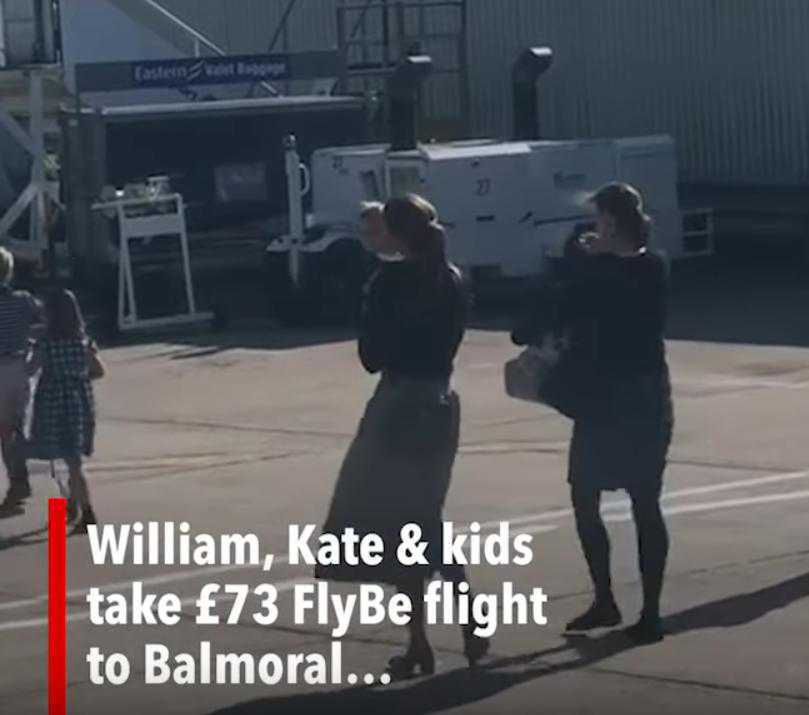Księżna Kate z nianią latają tanimi liniami