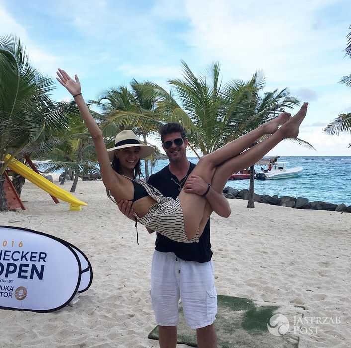 Robin Thicke z partnerką - Instagram