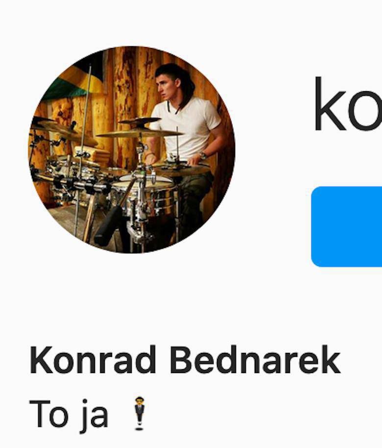 Konrad Bednarek – brat Kamila