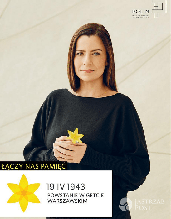 Agata Kulesza - Akcja Żonkile - 74 rocznica powstania w getcie warszawskim