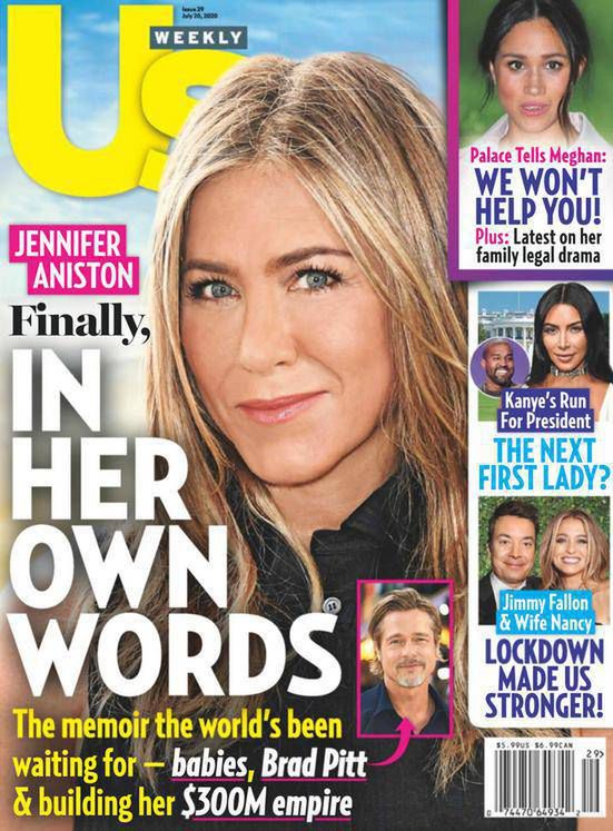 Jennifer Aniston na okładce US Weekly