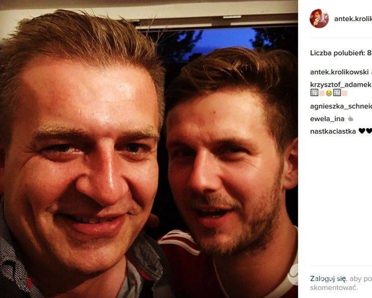 Wspólne zdjęcie Antka Królikowskiego i Bartosza Arłukowicza