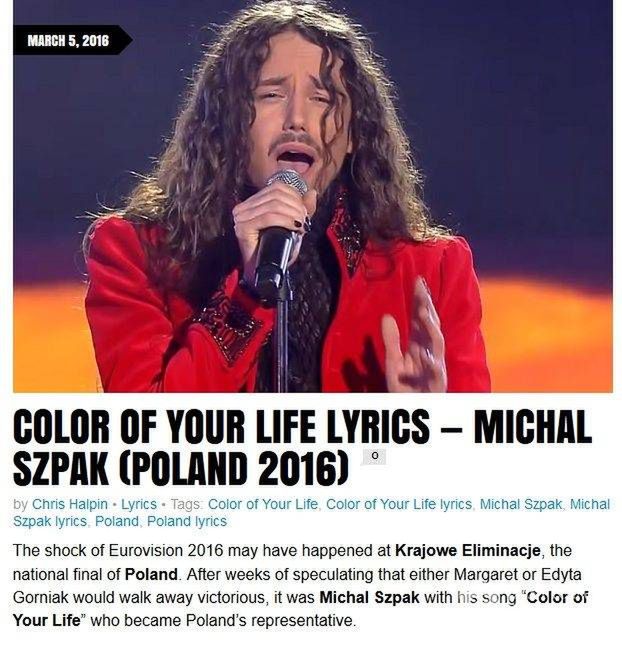 Zagraniczne media o wygranej Michała Szpaka