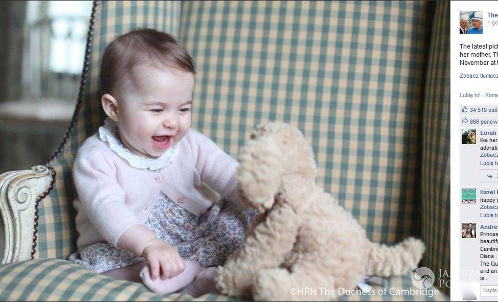 Księżniczka Charlotte, listopad 2015