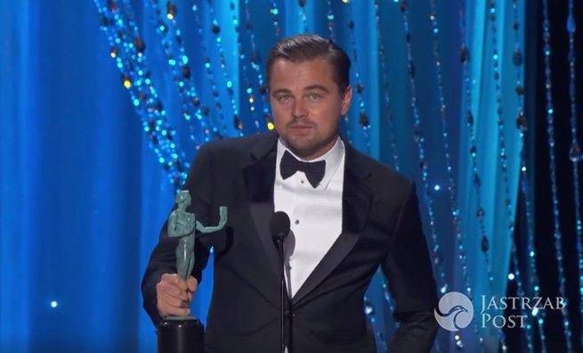 Leonardo DiCaprio dziękuje za nagrodę SAG 2016