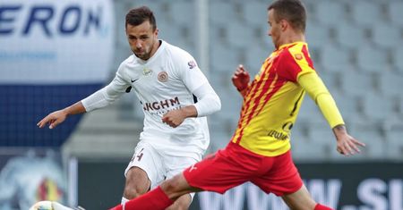 Korona Kielce pokonała Zagłębie Lubin 1:0 i uciekła z ostatniego miejsca w tabeli