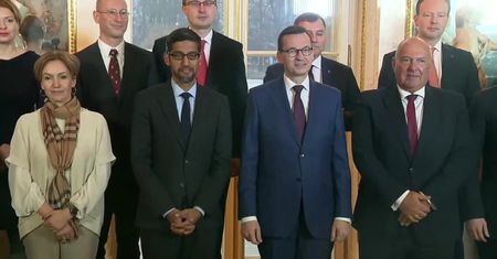 Morawiecki spotkał się z szefem Google’a. Rozmawiali o zjawisku drenażu mózgów