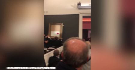 Banksy znowu szokuje. Jego obraz uległ samozniszczeniu po wylicytowaniu za ponad milion funtów