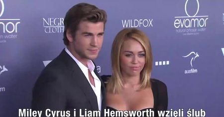 Miley Cyrus i Liam Hemsworth wzięli ślub!