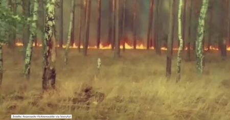 Kolejne europejskie państwo walczy z ogniem. Pożary w Brandenburgii wywołują eksplozje pocisków z czasów II wojny światowej
