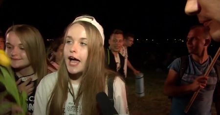 Wielkie zakończenie spotkania młodych. Tysiące przeszły przez bramę na Polach Lednickich