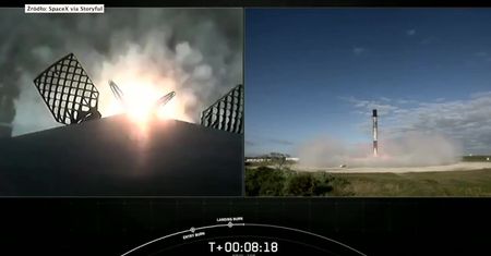 Rakieta SpaceX wyniosła na orbitę tajnego satelitę. To był ostatni lot tej firmy w kosmos w tym roku