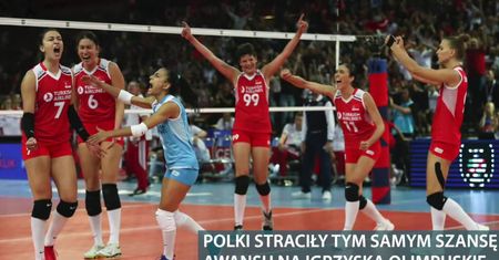 Polskie siatkarki przegrały z Turcją 2:3 i straciły szansę awansu na igrzyska olimpijskie