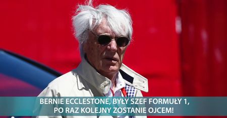 Były szef Formuły 1 po raz czwarty zostanie ojcem! 89-latek i jego młodsza o 46 lat żona spodziewają się syna
