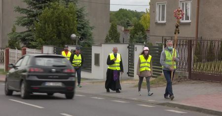 Pięciu pielgrzymów z Łowickiej Pieszej Pielgrzymki dotarło na Jasną Górę