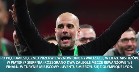 Sensacja w Turynie, pewny awans Manchesteru City. Po pięciomiesięcznej przerwie wróciła Liga Mistrzów