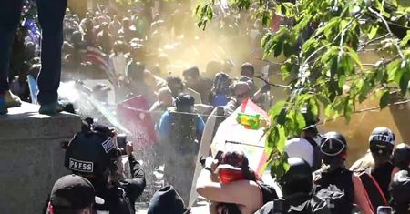 Zamieszki w Portland. Skrajnie prawicowi aktywiści starli się z uczestnikami demonstracji Black Lives Matter