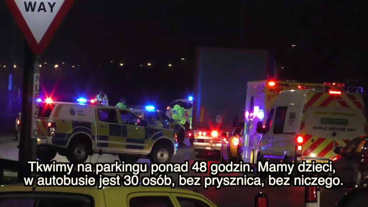 Gigantyczne korki na Brytyjskich granicach