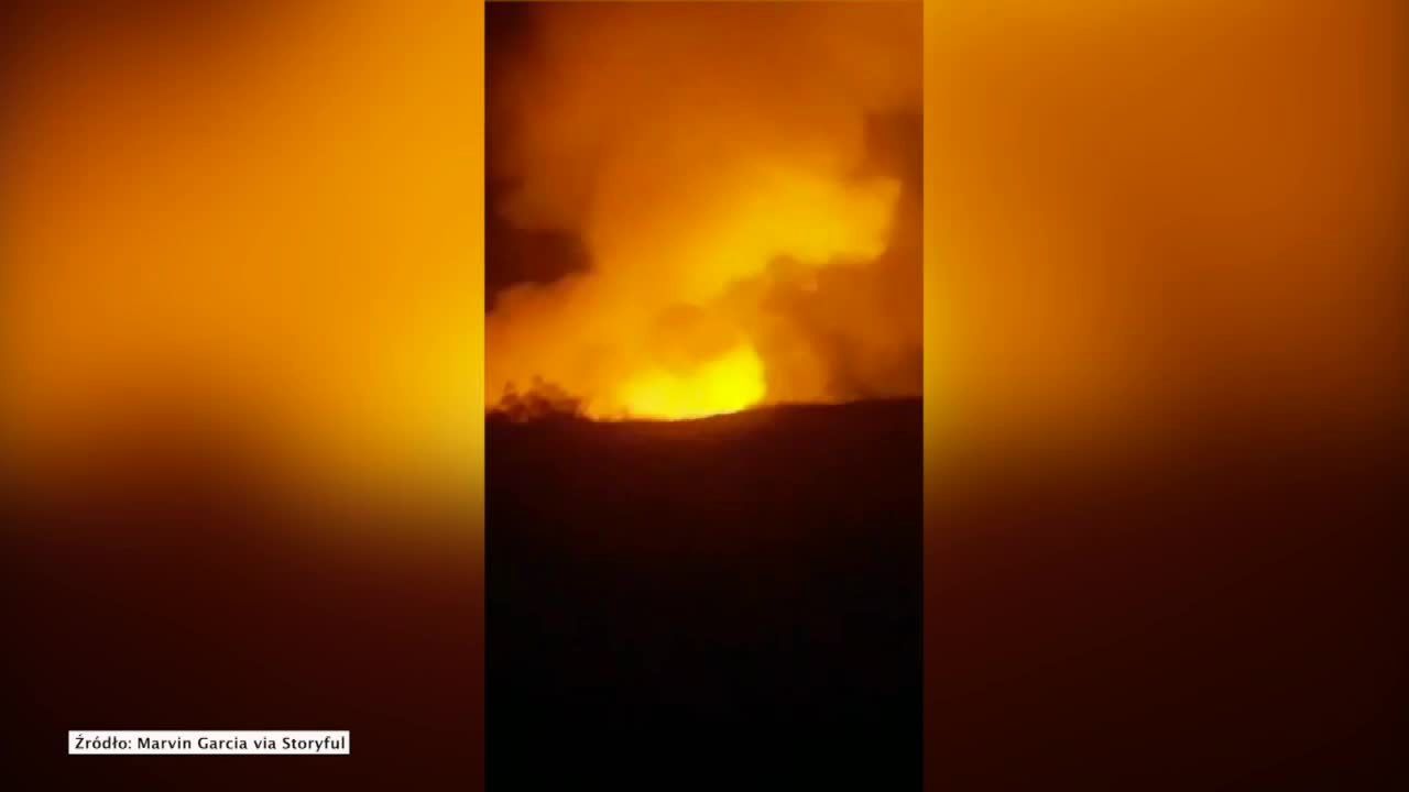 Erupcja wulkanu Kilauea na Hawajach. Mieszkańcy mają pozostać w domach