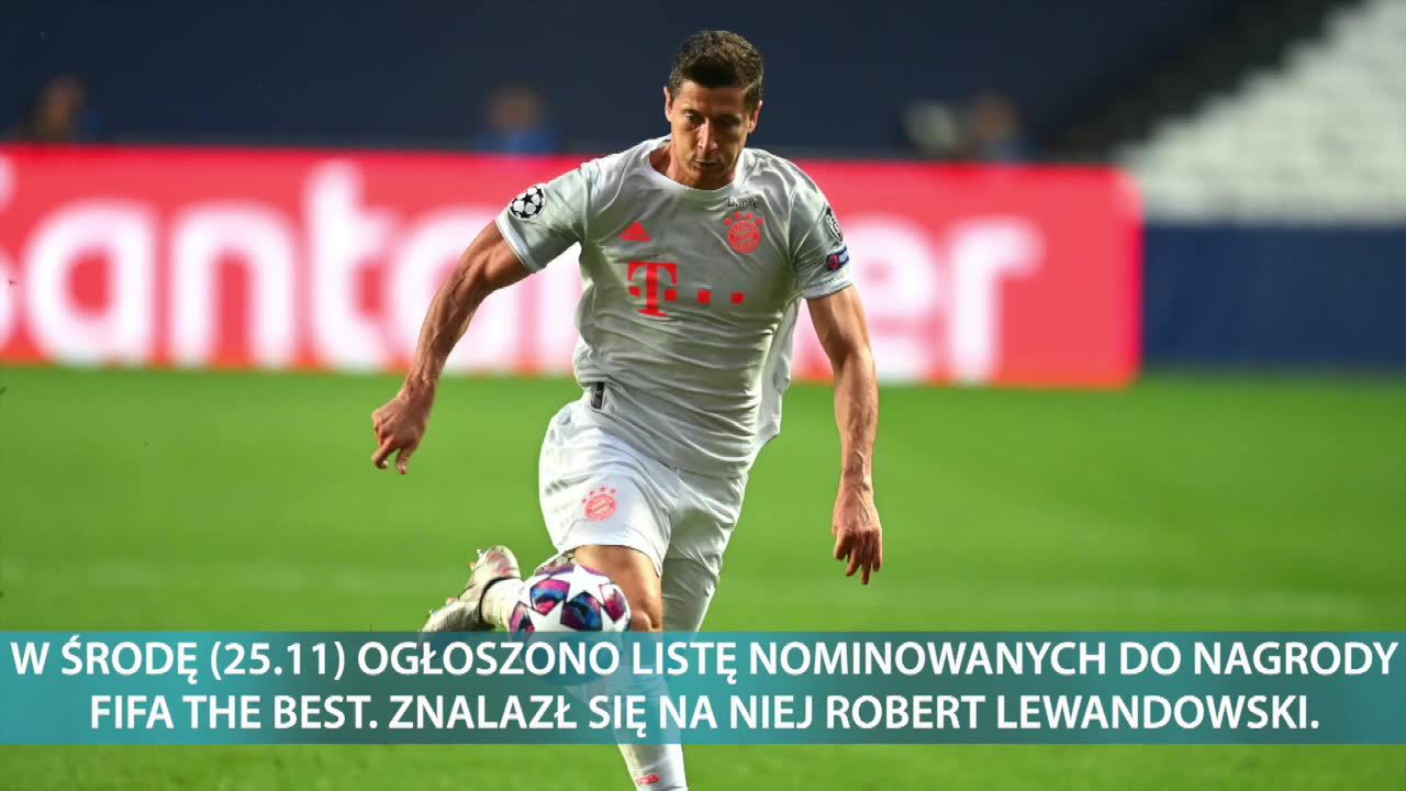 Robert Lewandowski doceniony. Znalazł się wśród nominowanych do nagrody FIFA The Best.